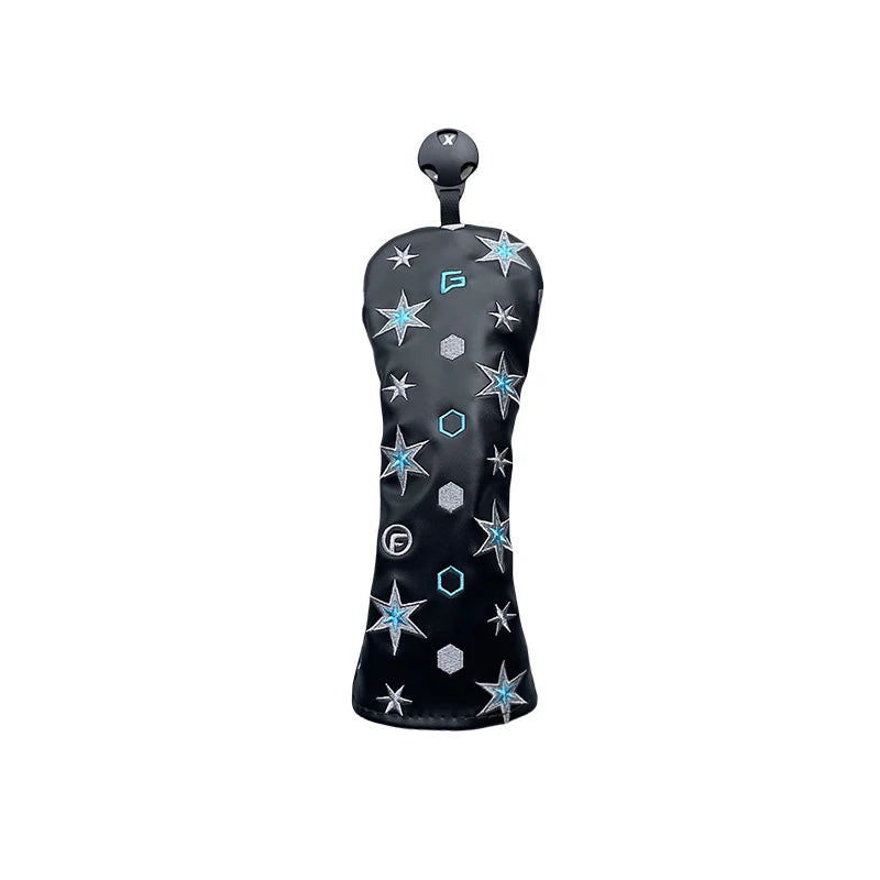 Golf Club Headcovers Wizard Cat Design Cut Driver Fairway Hybrid Cover Waterproof Protector Set Soft Durable Golf Headcover