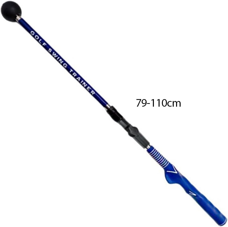 Golf Swing Trainer Adjustable, Golf Swing Trainer Aid, Golf Swing Speed Trainer, Foldable Adjustable Golf Training Aid, Golf Warm up Stick, Right-Handed Golf Training Grip